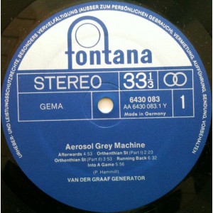 The Aerosol Grey Machine