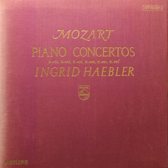 Piano Concertos K-450, K-459, K-466, K-488, K-491, K-595