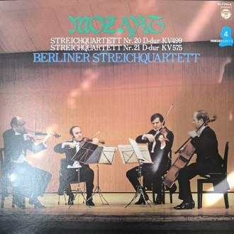 Streichquartett Nr. 20 D-dur KV499 / Streichquartett Nr.21 D-dur KV575