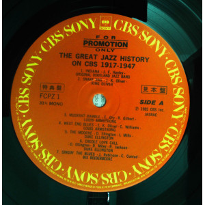 The Great Jazz History On CBS 1917-1947