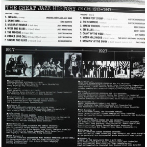 The Great Jazz History On CBS 1917-1947