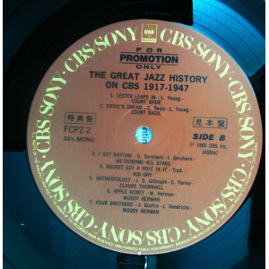 The Great Jazz History On CBS 1917-1947